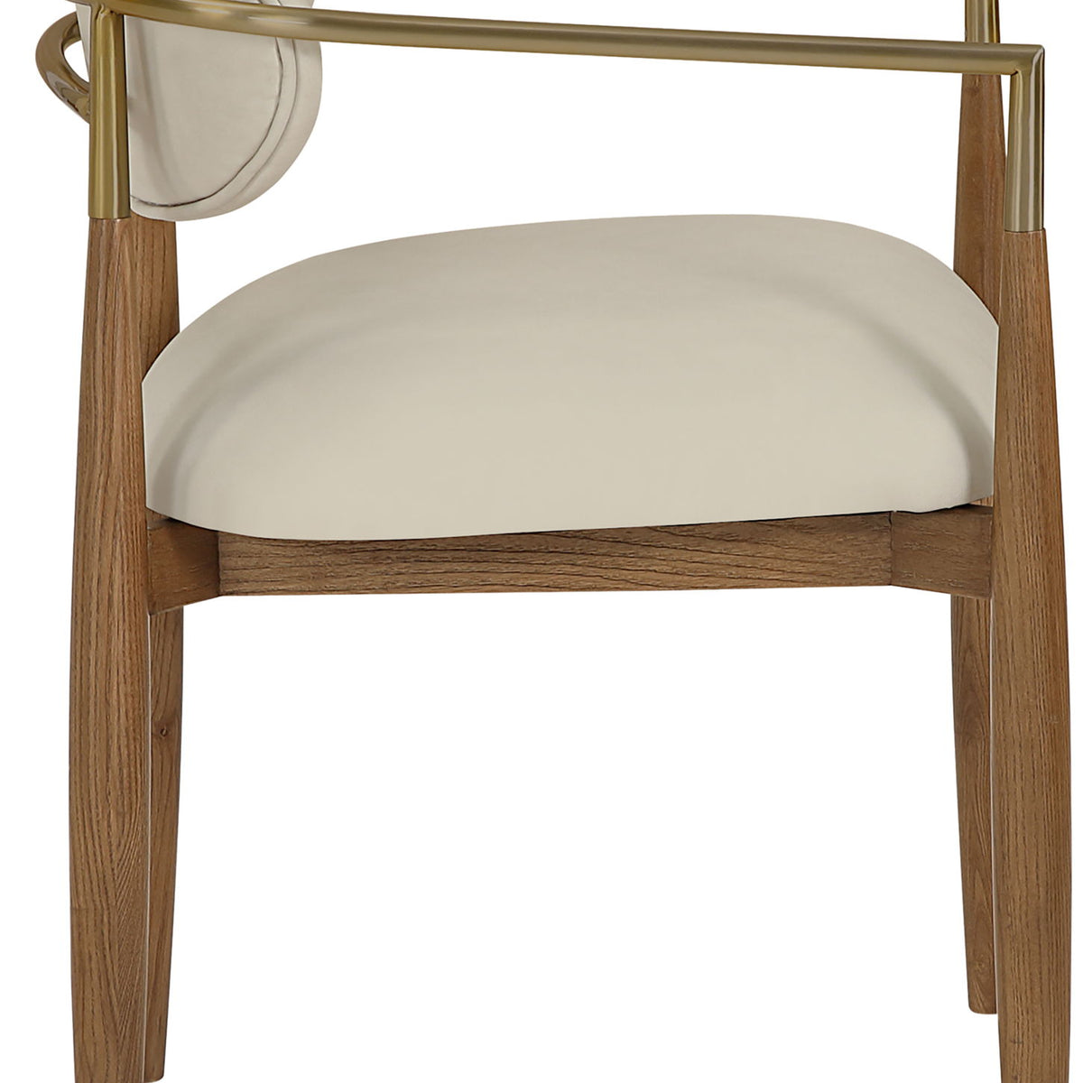 Riccio - Dining Arm Chair (Set of 2) - Walnut Frame