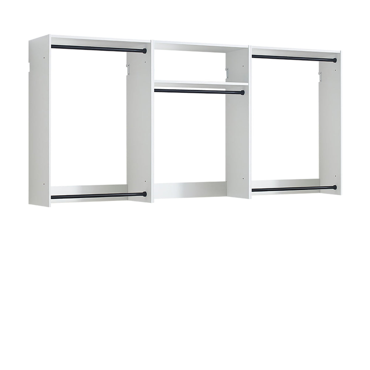 Devi - Wall Mounted Wood Closet System & Modular Design