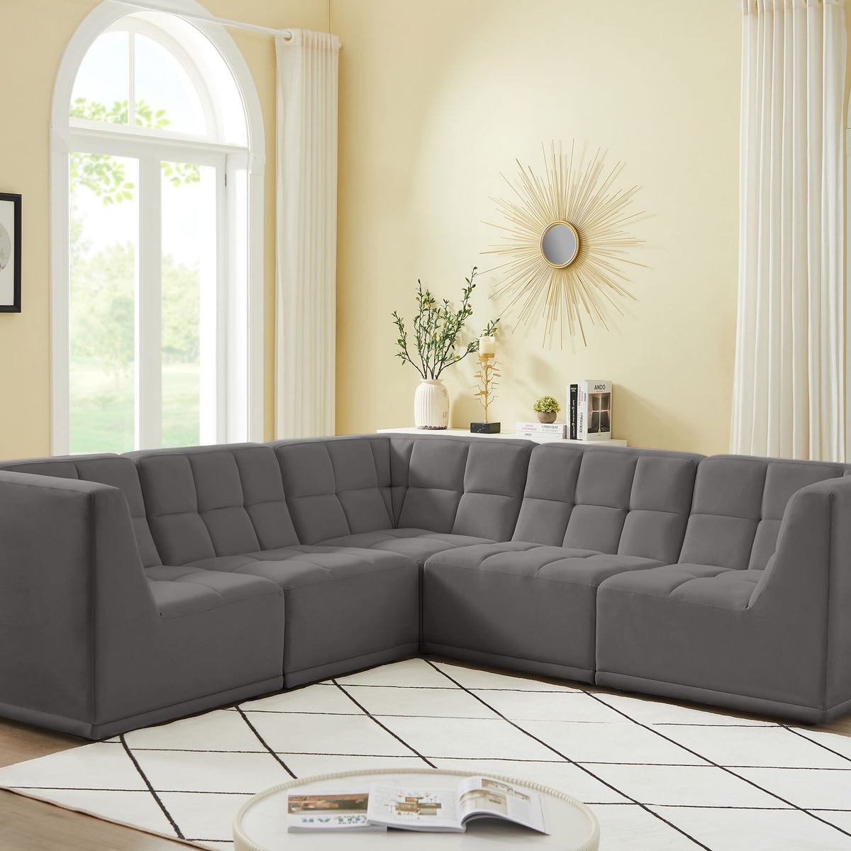 Relax - 5 Piece Modular Sectional