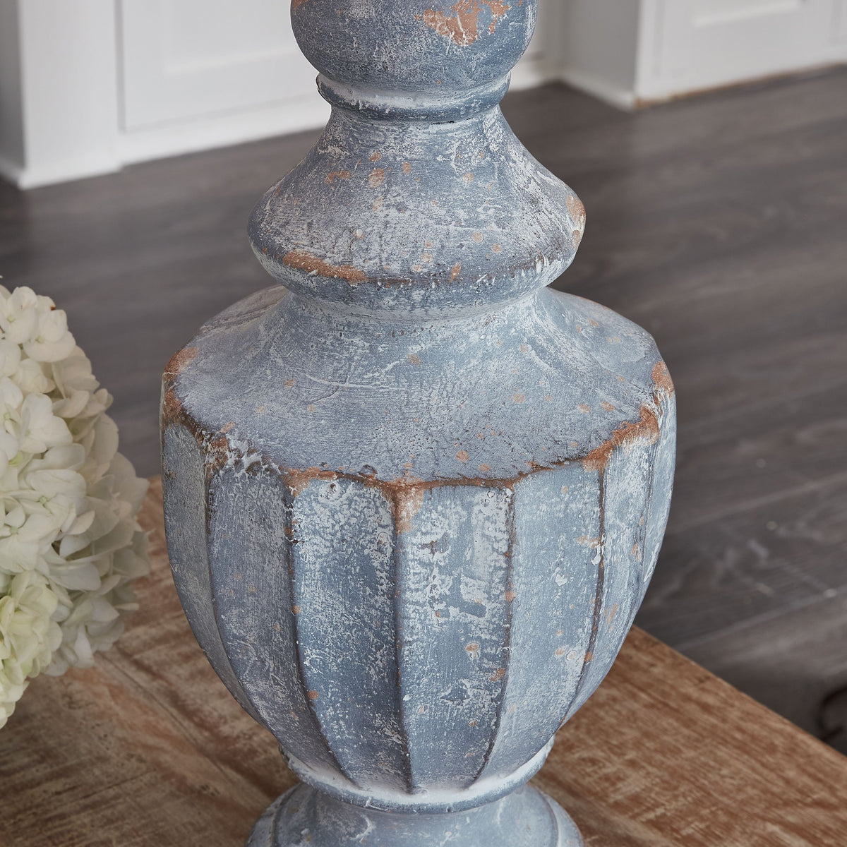 Cylerick - Antique Blue - Terracotta Table Lamp