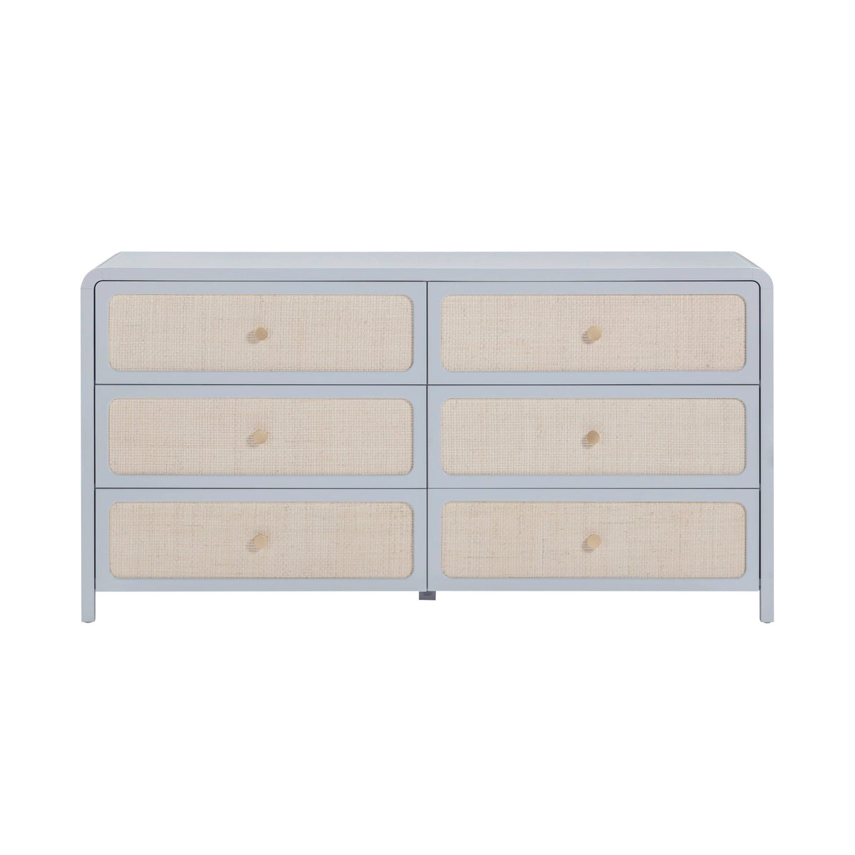 Patty - Rattan 6 Drawer Dresser