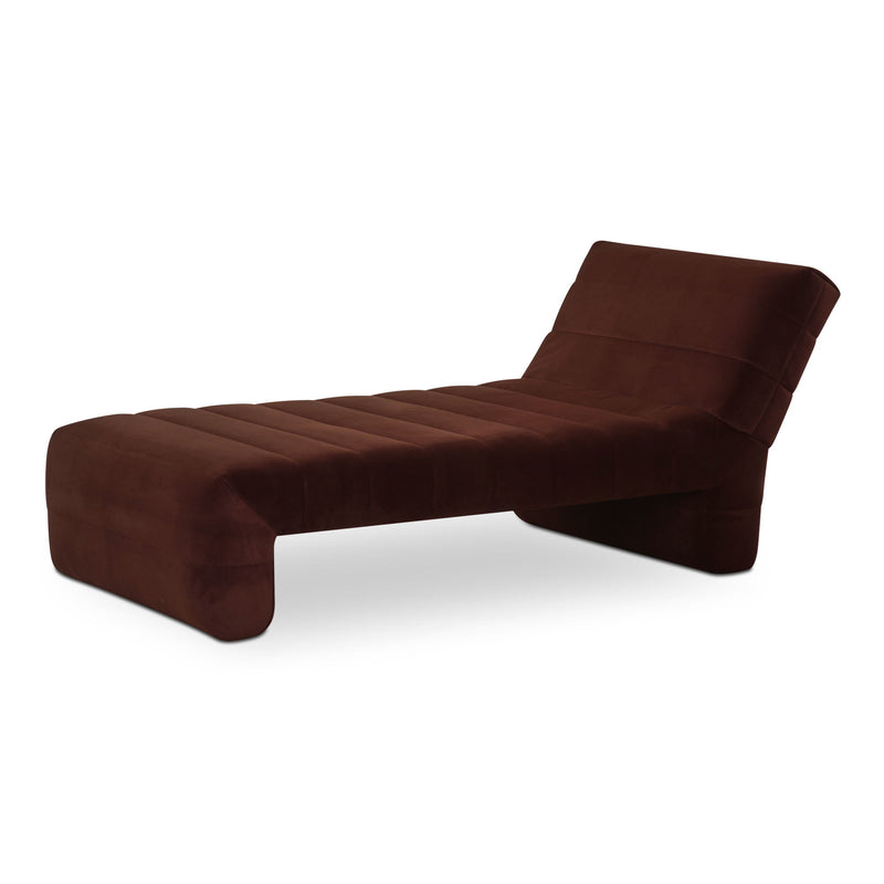Verity - Chaise - Dark Brown