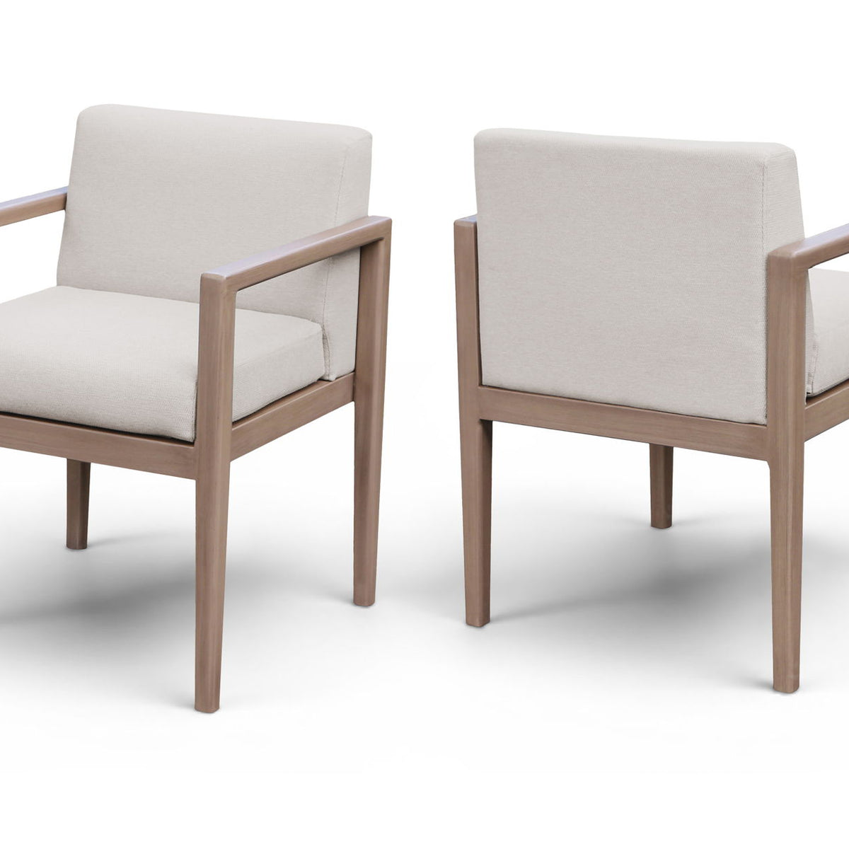 Solace - Olefin Performance Fabric Outdoor Patio Dining Arm Chair