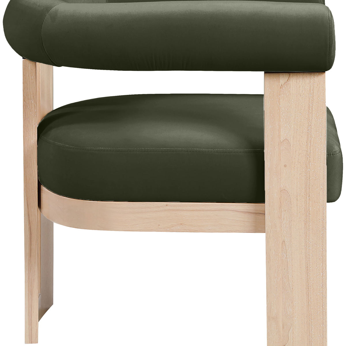 Arienzo - Performance Fabric Upholstered Accent Chair - Natural Base