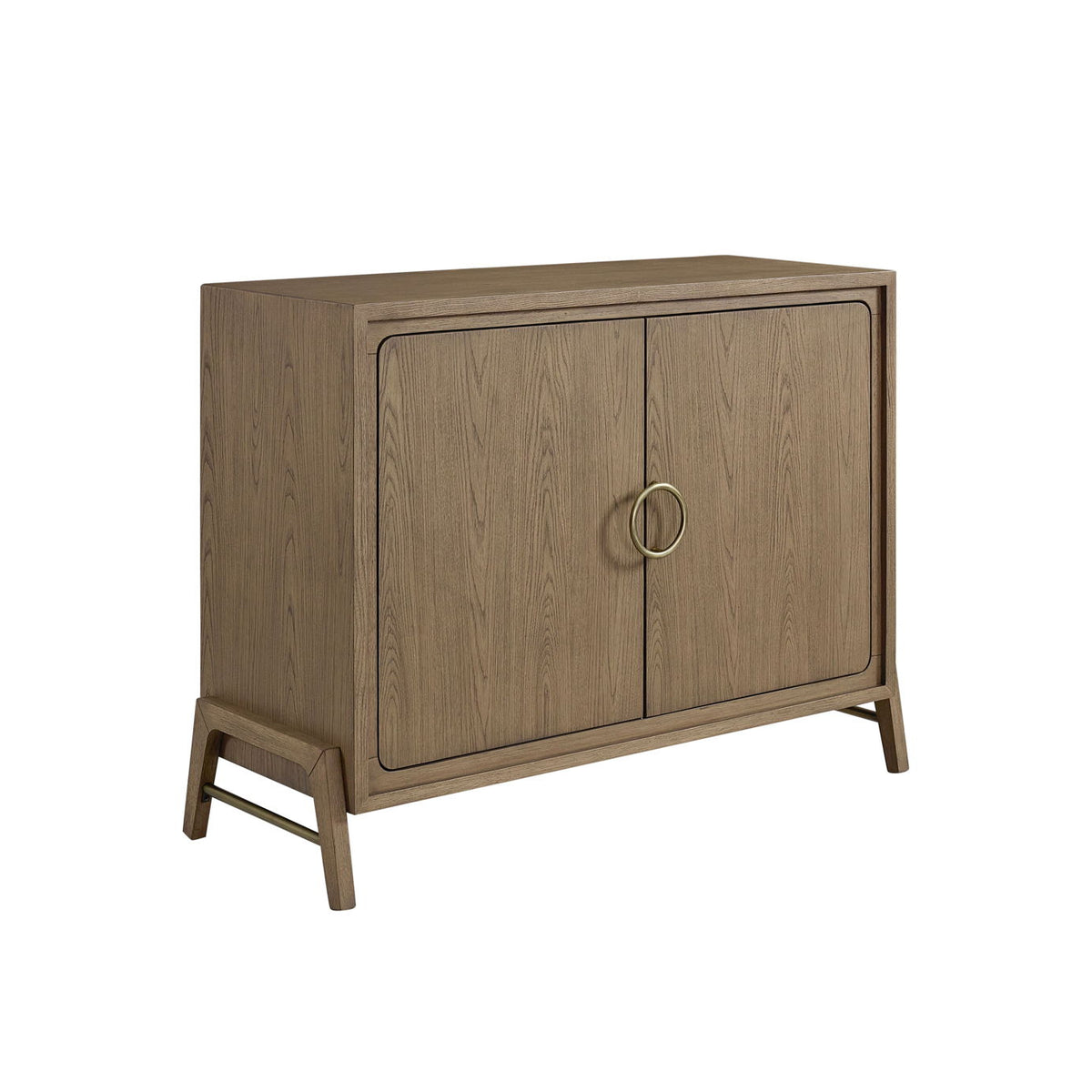 Two Door Server - Light Brown