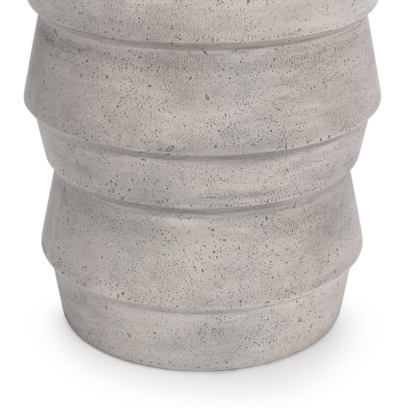 Anora - Outdoor Accent Table - Light Gray