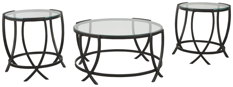 Tarrin - Occasional Table Set (Set of 3) - Black