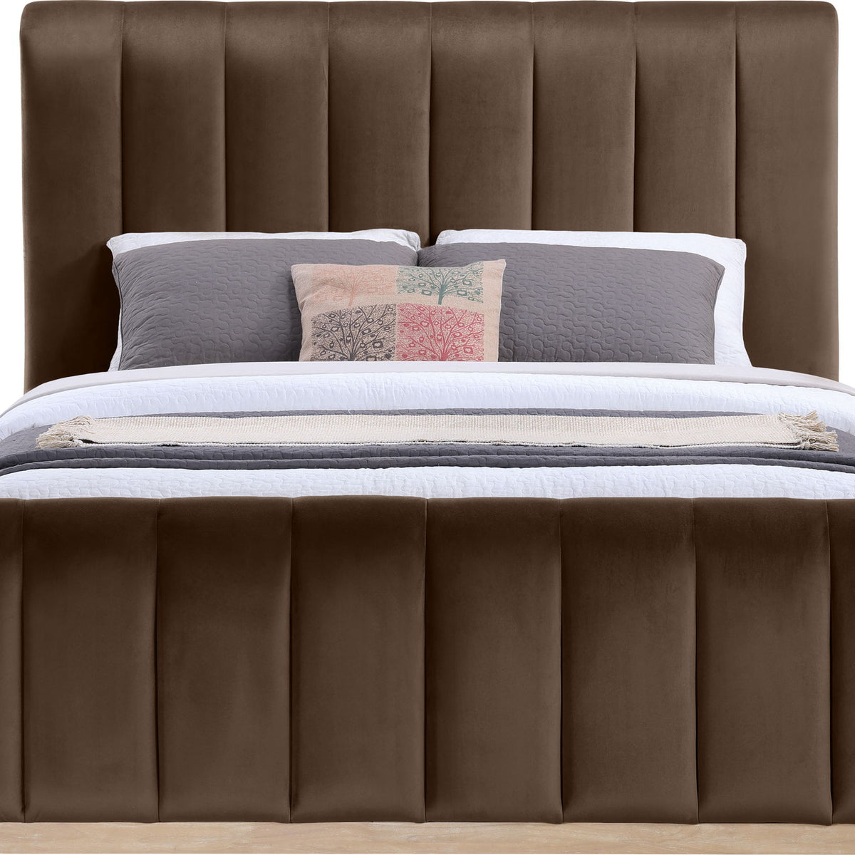 Amara - Velvet Bed