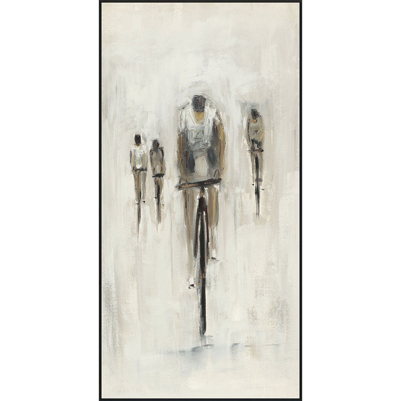 Cyclist - Painting Art by Buddy Whitlock
