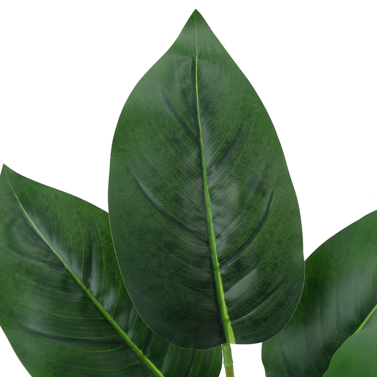 17" Tall, Artificial Plant, Aureum, Indoor, Faux, Fake, Table, Greenery, Potted, Real Touch, Decorative - Green / White