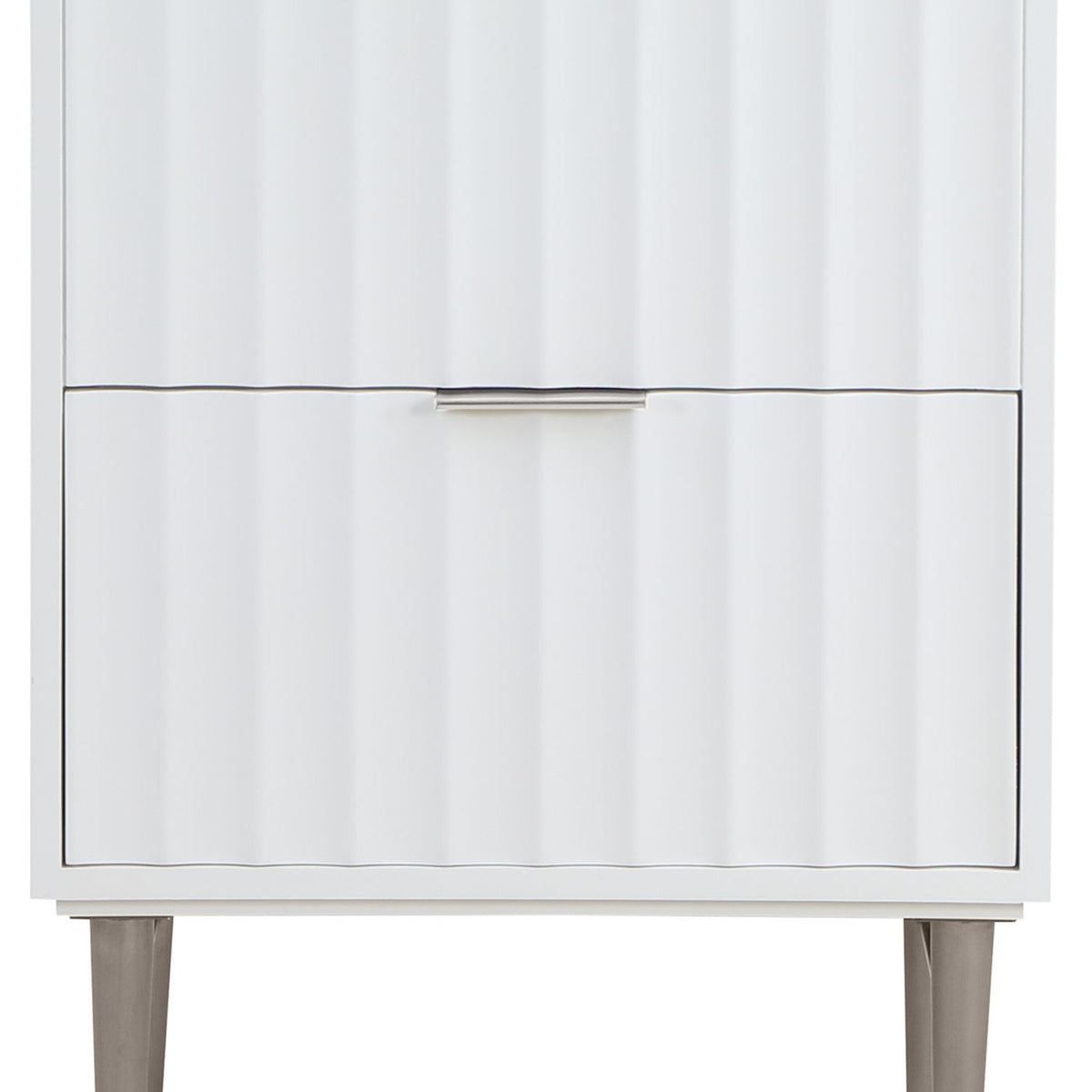 Modernist - Bathroom Vanity With Chrome Legs