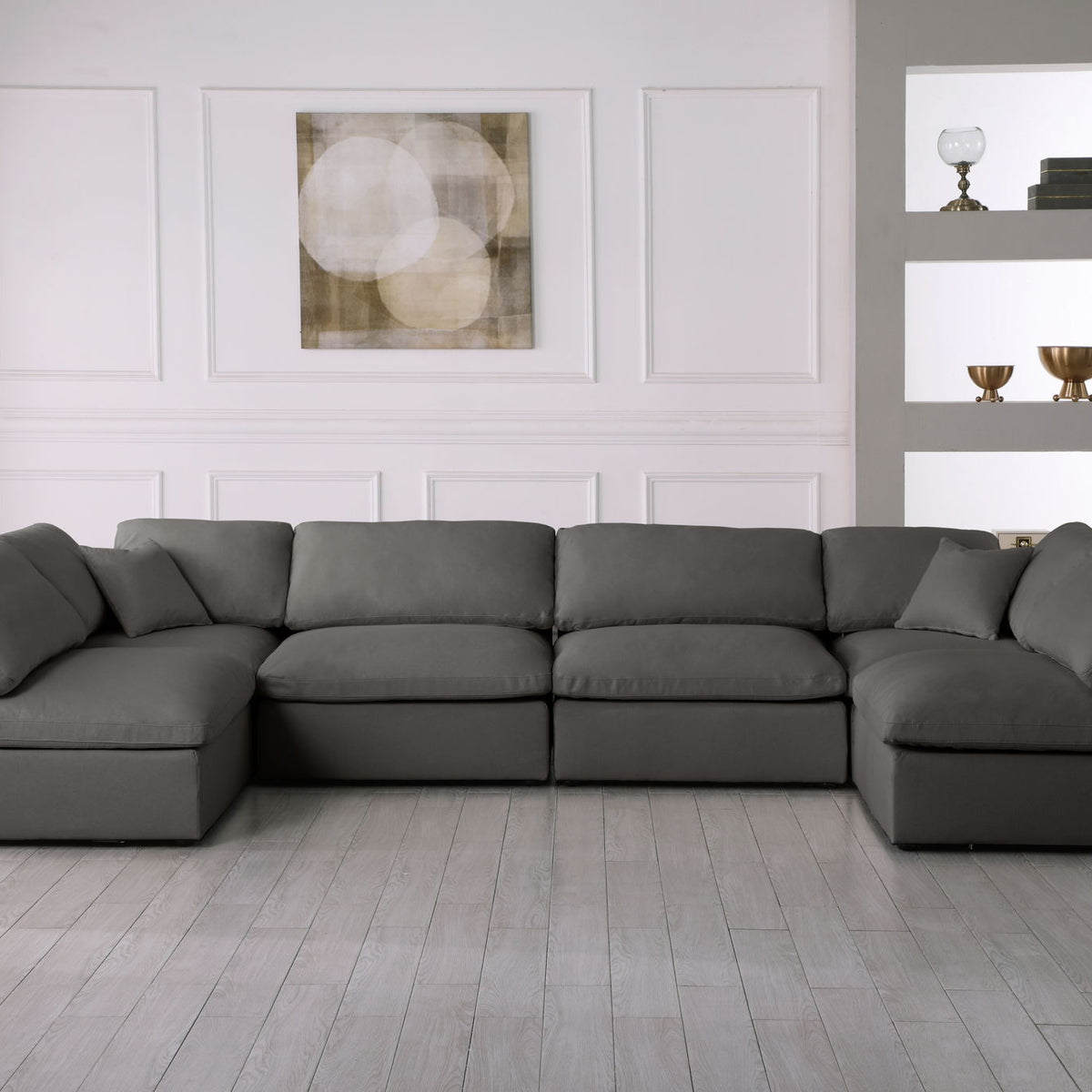 Plush - 6 Piece Modular Sectional