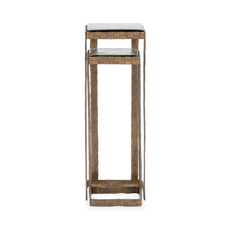 Gillian - Nesting Accent Tables - Brass