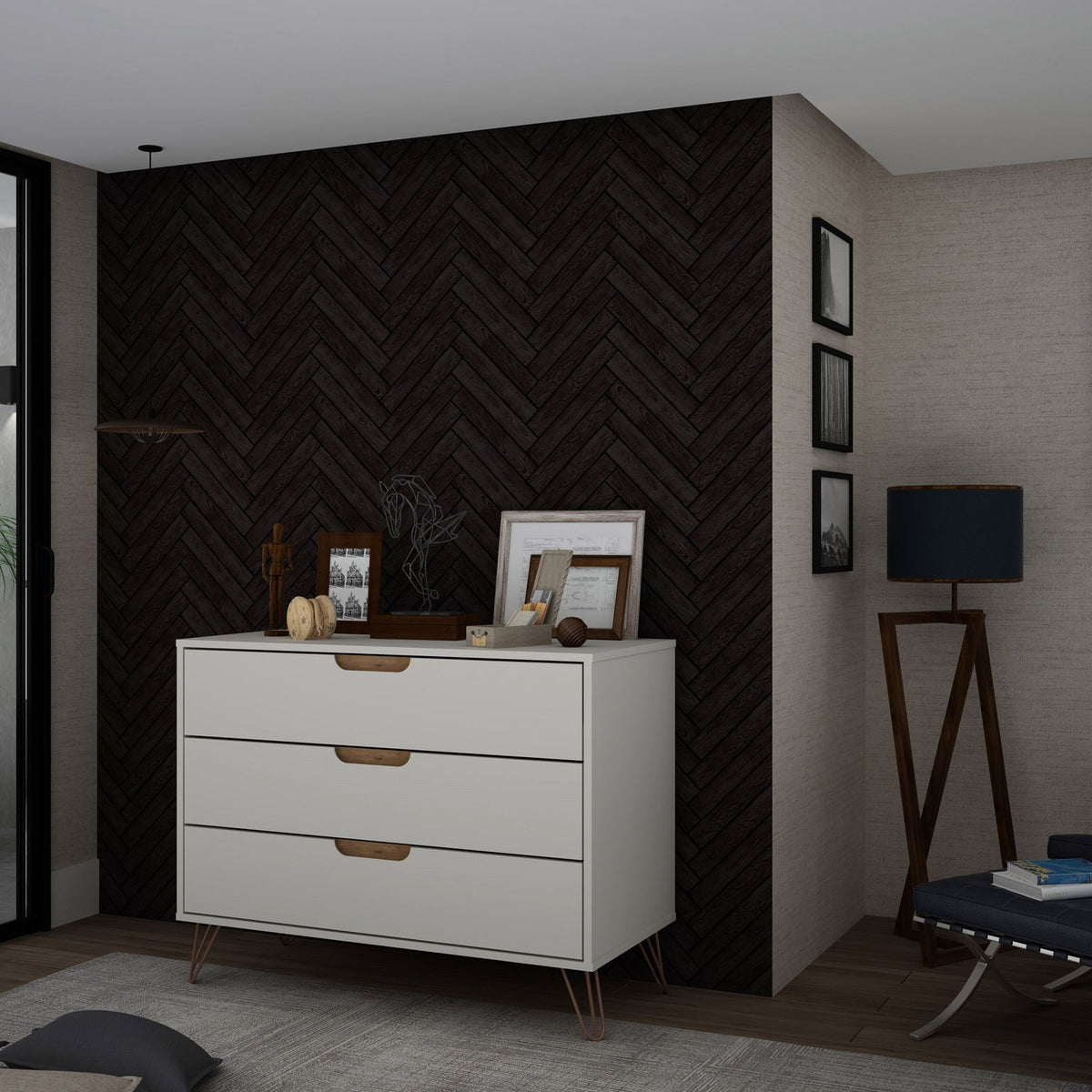 Manhattan Rockefeller - Wood Dresser
