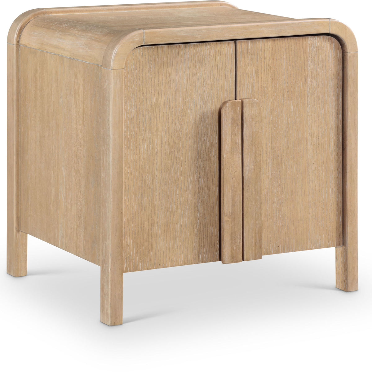 Harmony - Oak Veneer And Solid Wood Night Stand
