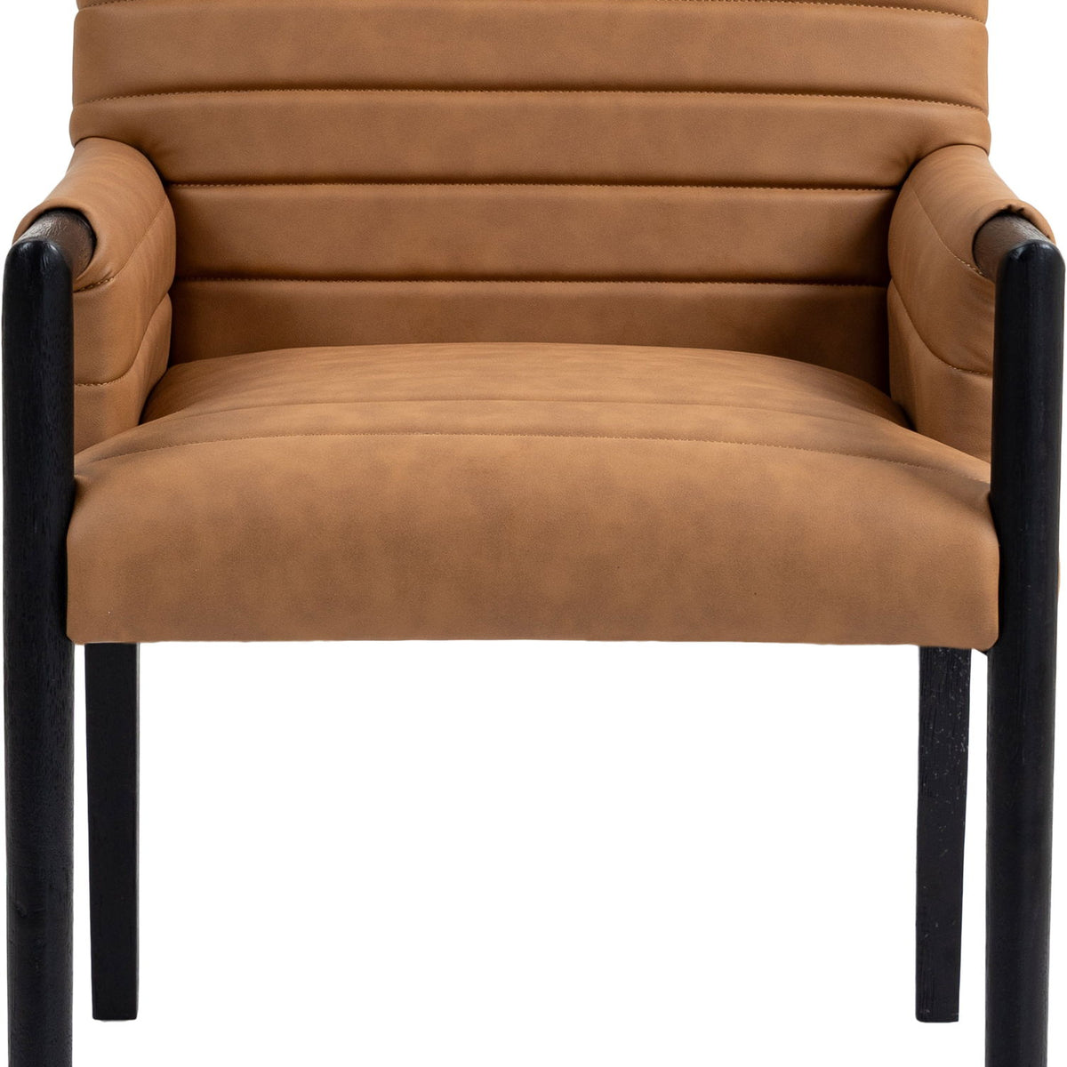 Aimee - Dining Arm Chair - Black Legs