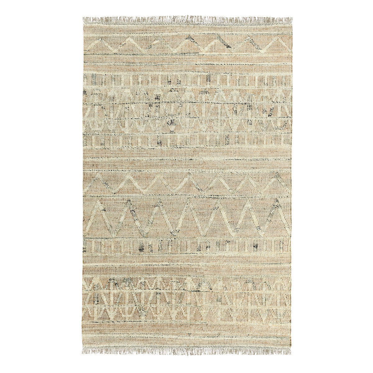 Kingston - 1' x 1' Rug - Distressed Natural