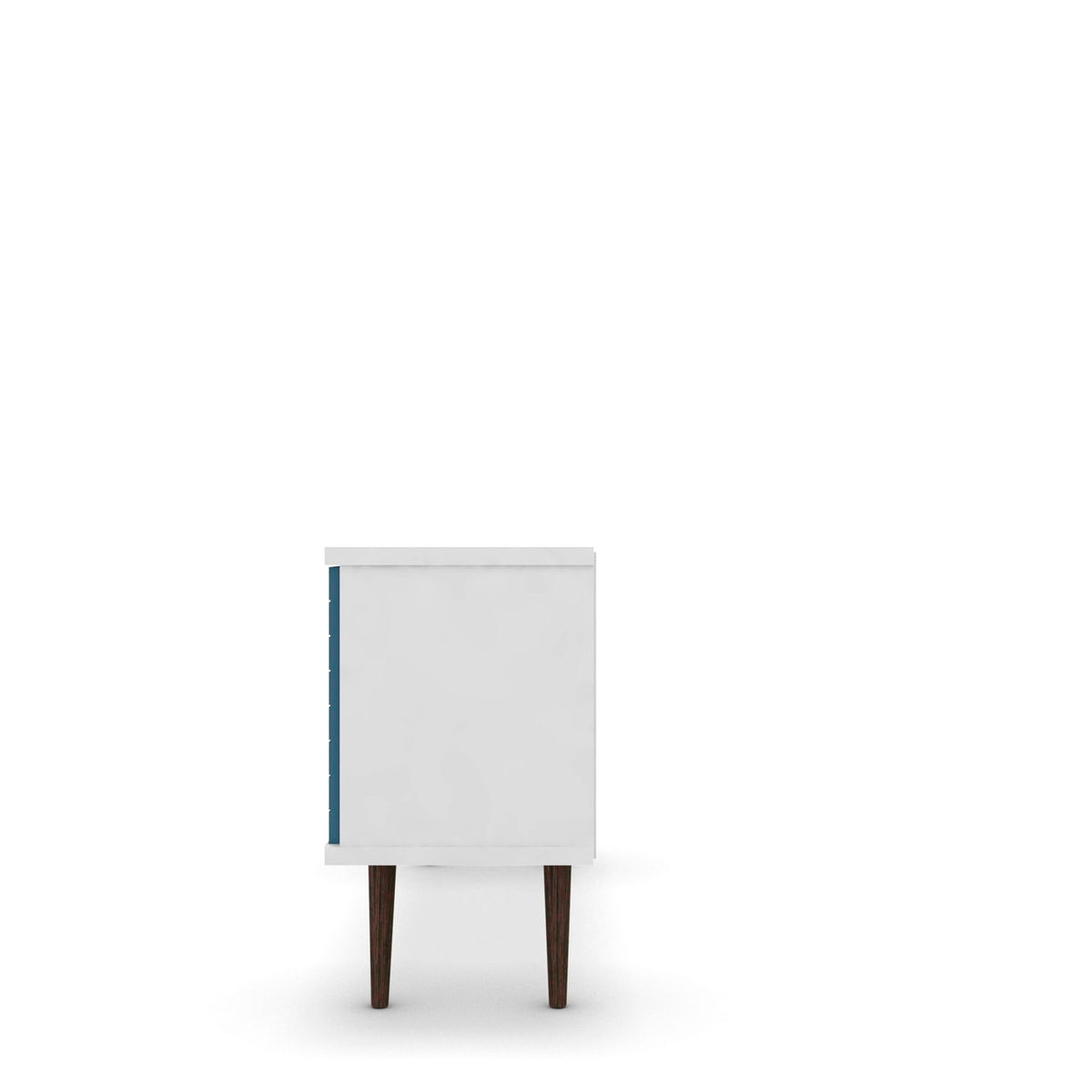 Manhattan Liberty - 53" TV Stand With White Frame