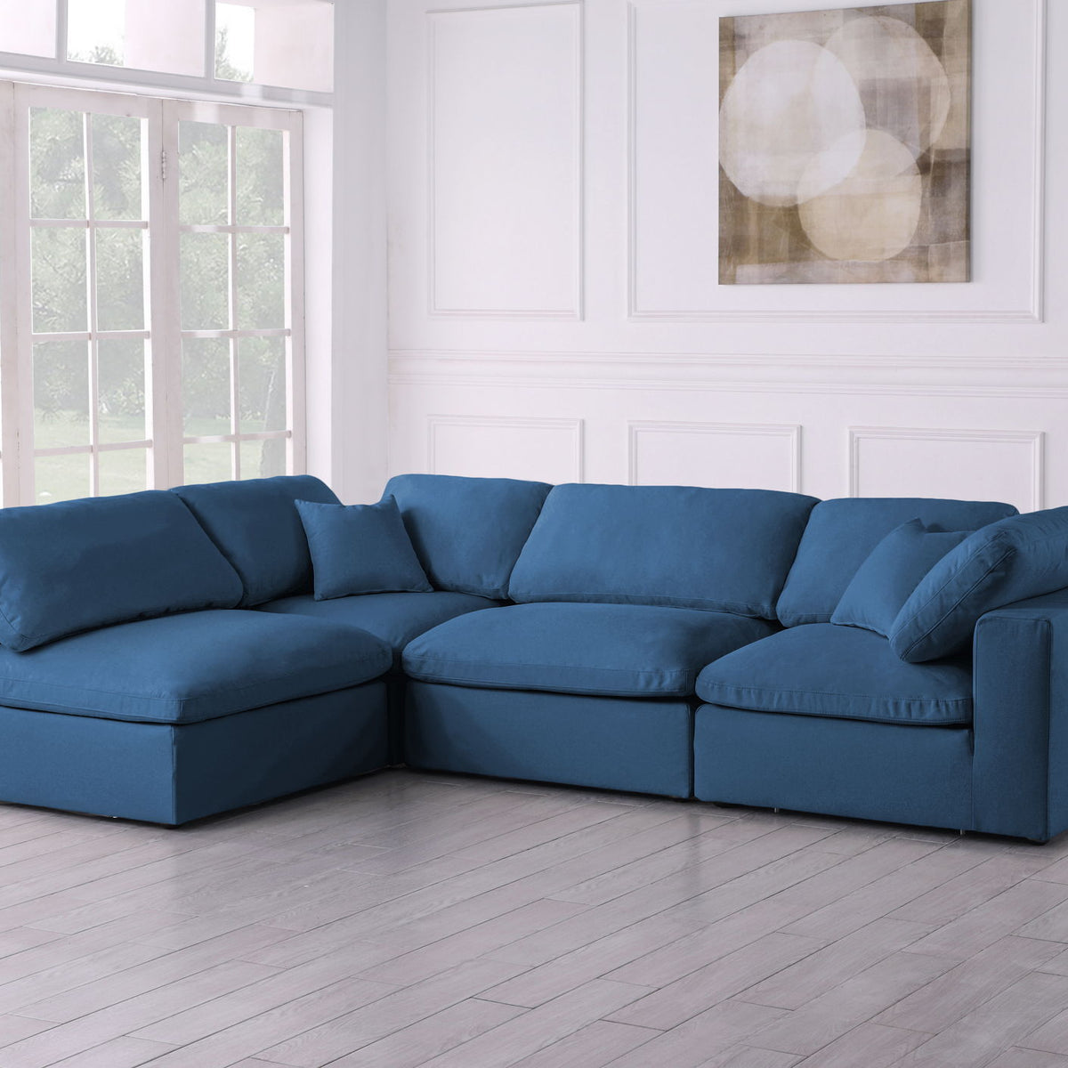 Plush - 4 Piece Modular Sectional