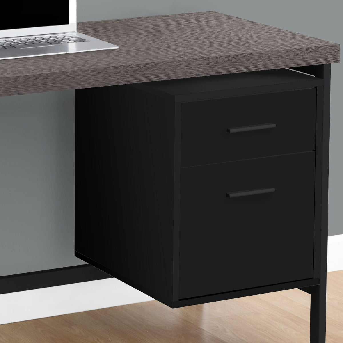 Computer Desk For Home Office, Left, Right Set - Up, Storage Drawers, Modern Design