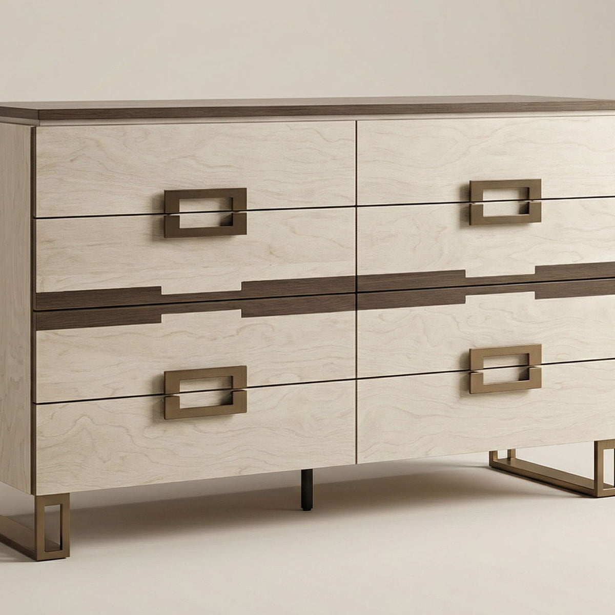 Poesia - Double Dresser - Light Beige