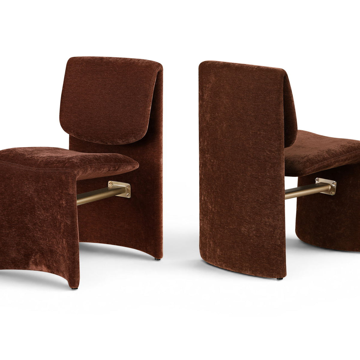 Slique - Performance Fabric Upholstered Dining Chair (Set of 2)