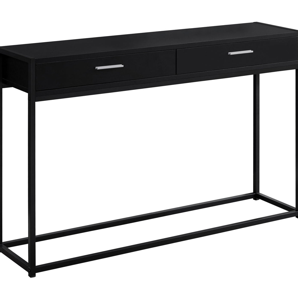 Accent Console Table For Entryway, Storage Drawers, Contemporary & Modern