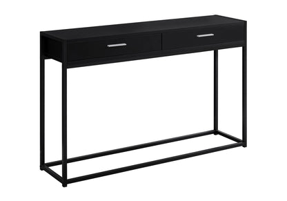 Accent Console Table For Entryway, Storage Drawers, Contemporary & Modern