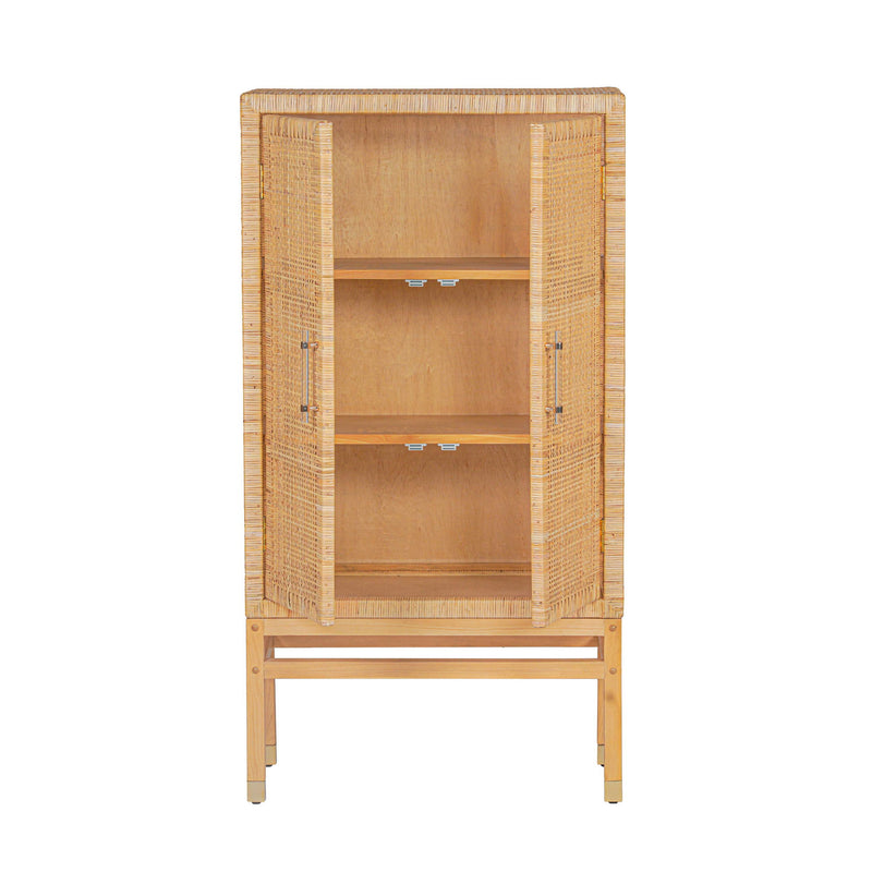 Amara - Woven Rattan Cabinet