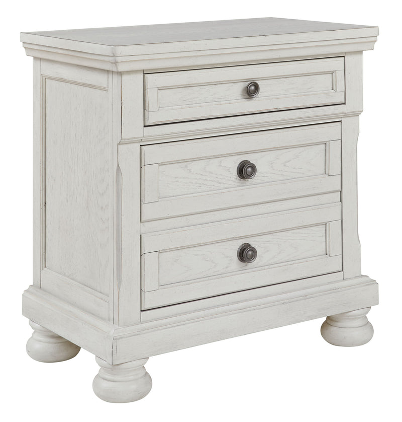 Robbinsdale - Two Drawer Night Stand - Antique White