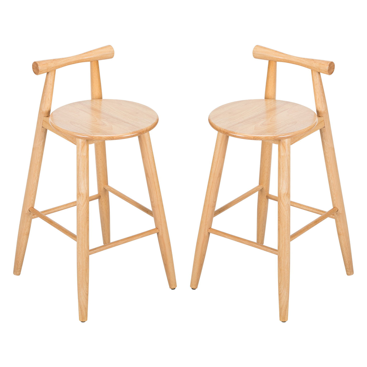 Grove - Indoor Barstool (Set of 2) - Natural