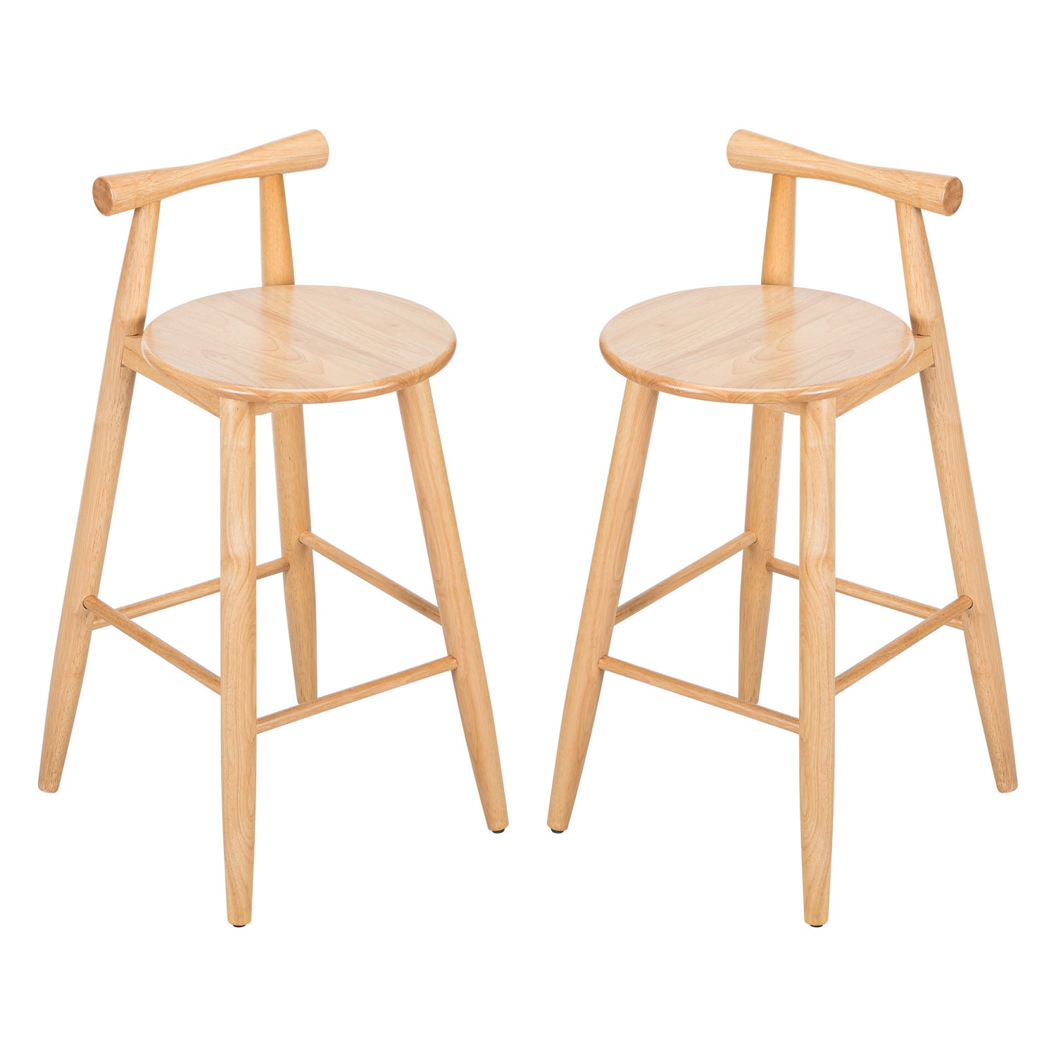 Grove - Indoor Barstool (Set of 2) - Natural