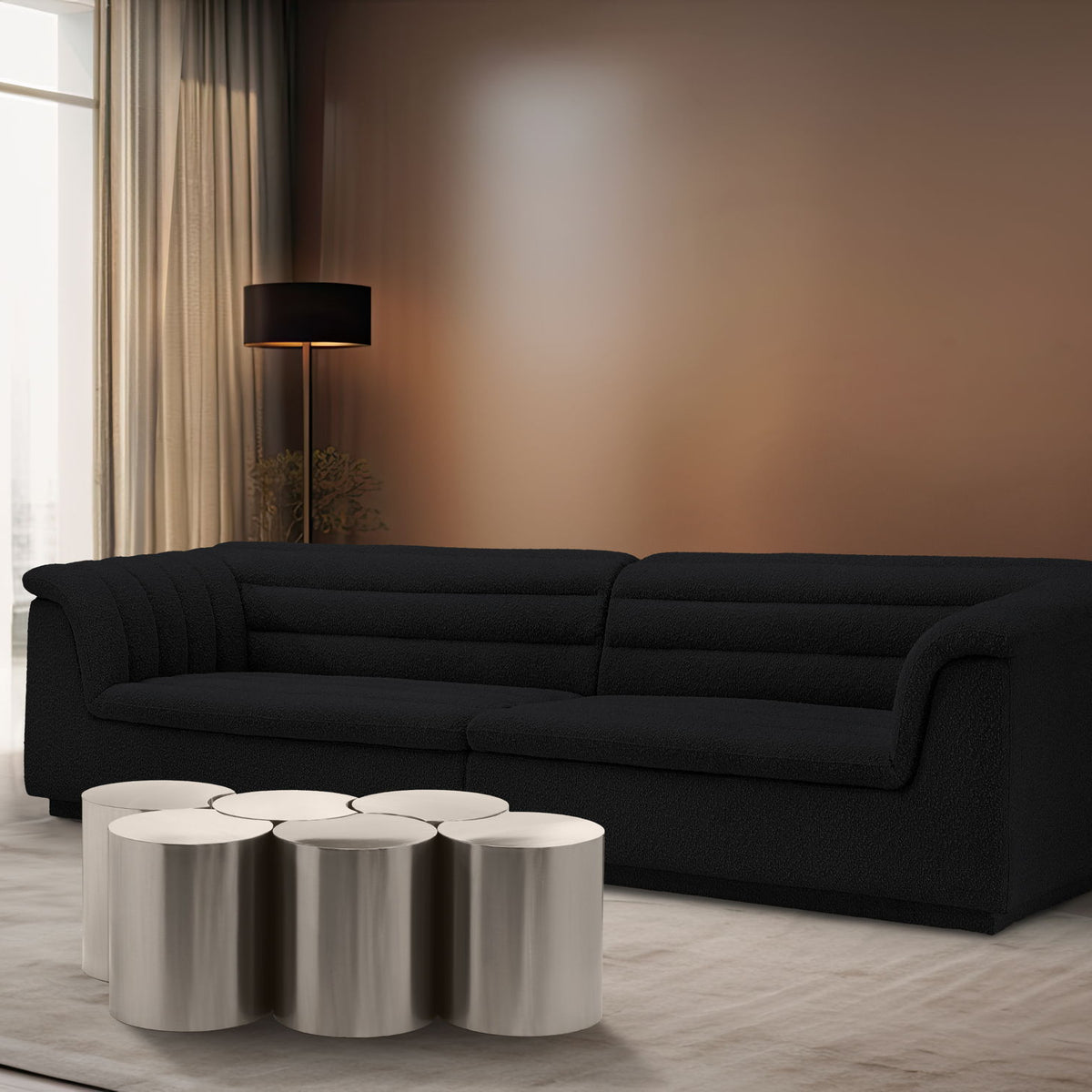 Dimple - 6 Piece Modular Coffee Table