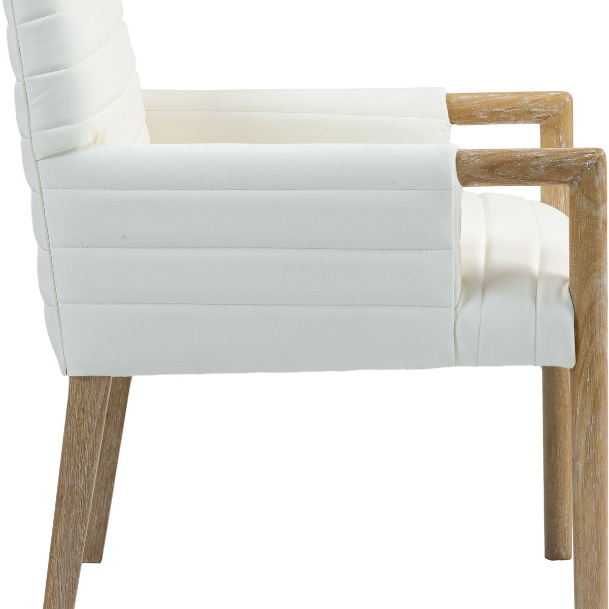 Aimee - Dining Arm Chair - Light Brown Legs