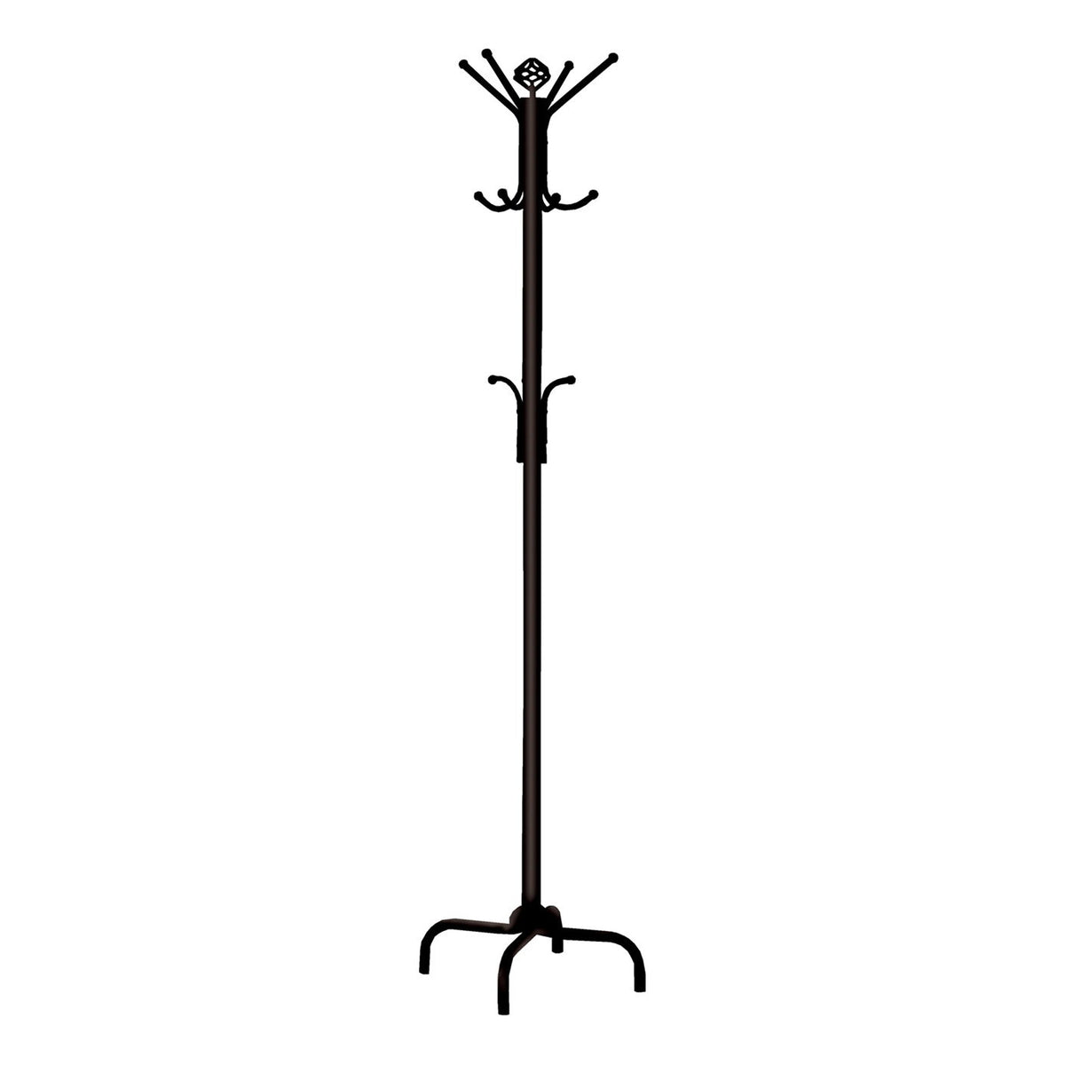 Free Standing Coat Rack 12 Hooks For Entryway