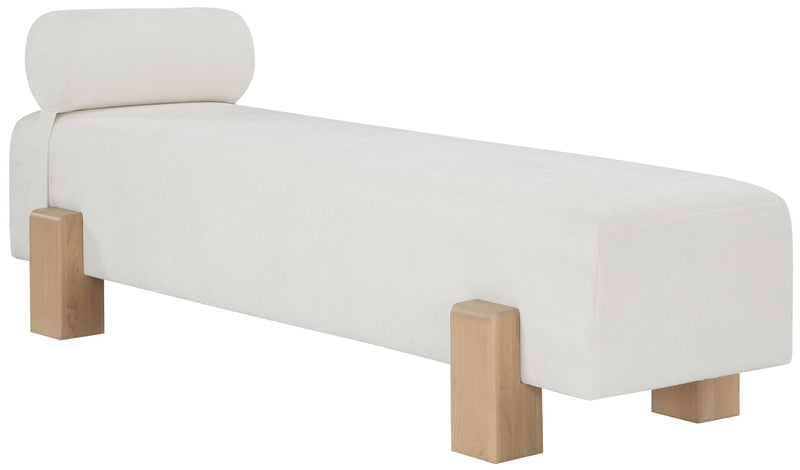 Edison - Bench - Light Brown Base