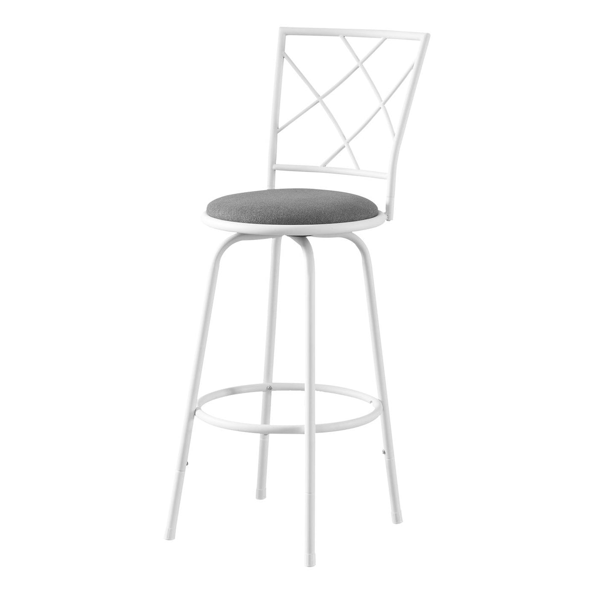 Swivel Stool Bar Height, Contemporary & Modern Style (Set of 2)