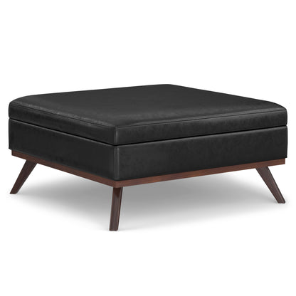 Owen - Multifunctional Square Coffee Table Storage Ottoman