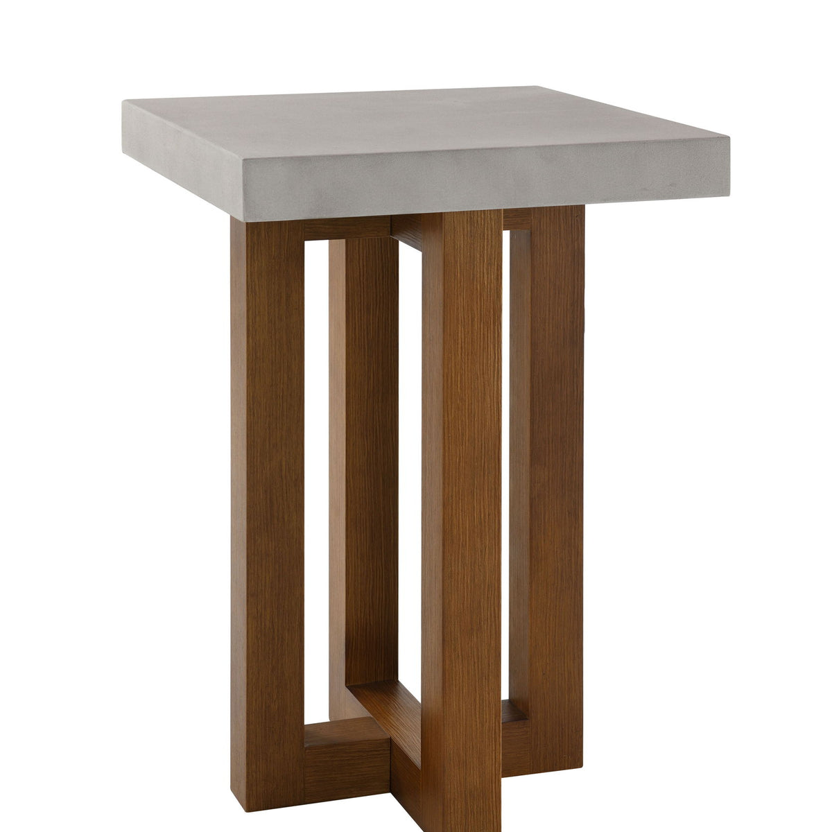 Keven - Faux Concrete Top Table