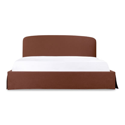 Joan - Queen Storage Bed - Rust