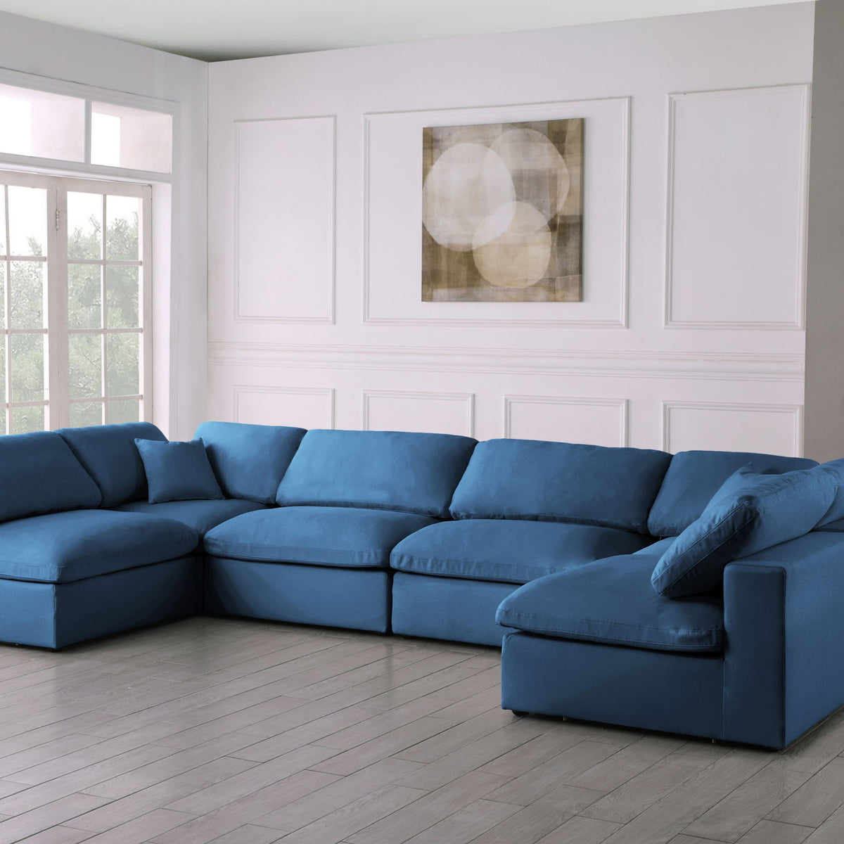 Plush - 6 Piece Modular Sectional