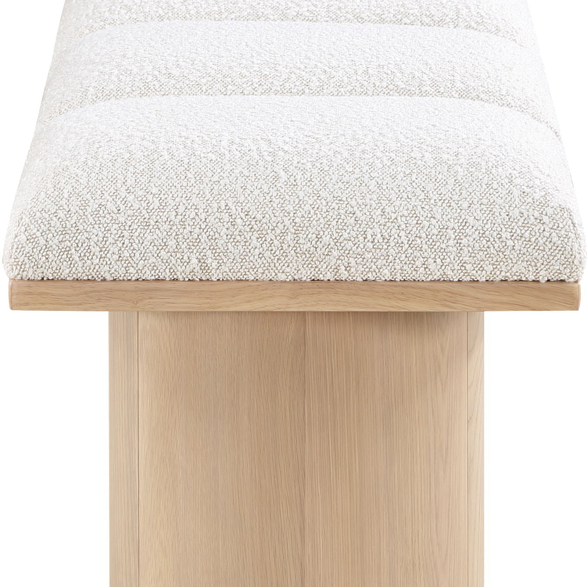 Pavilion - 4 Piece Modular Bench With Natural Base