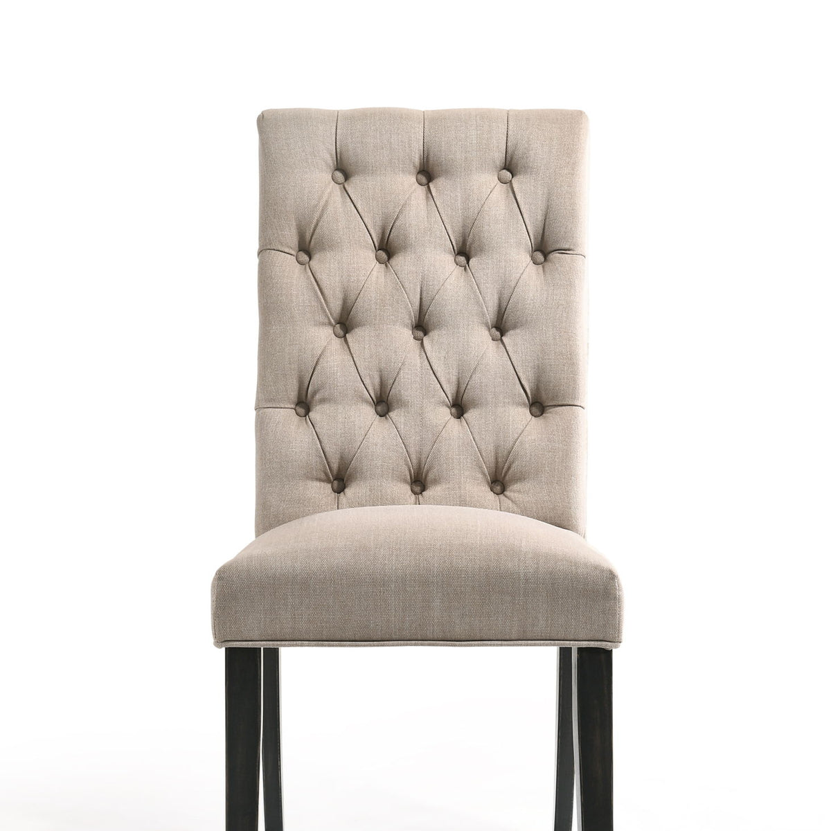 Morland - Vintage Side Chair (Set of 2) - Black / Tan