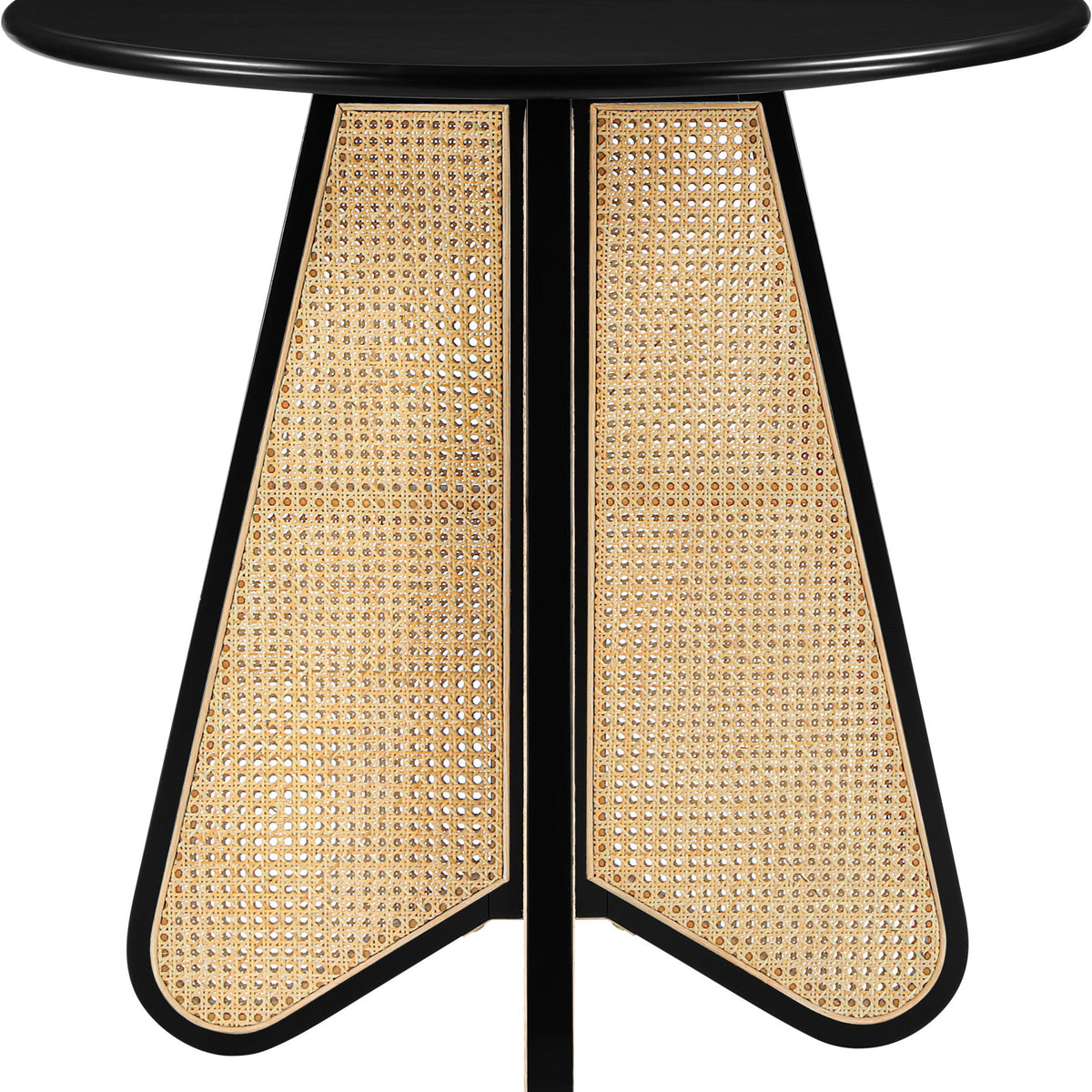 Butterfly - Solid Wood And Natural Cane Table