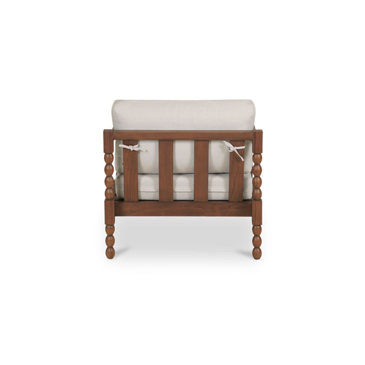 Delilah - Outdoor Accent Chair - Brown