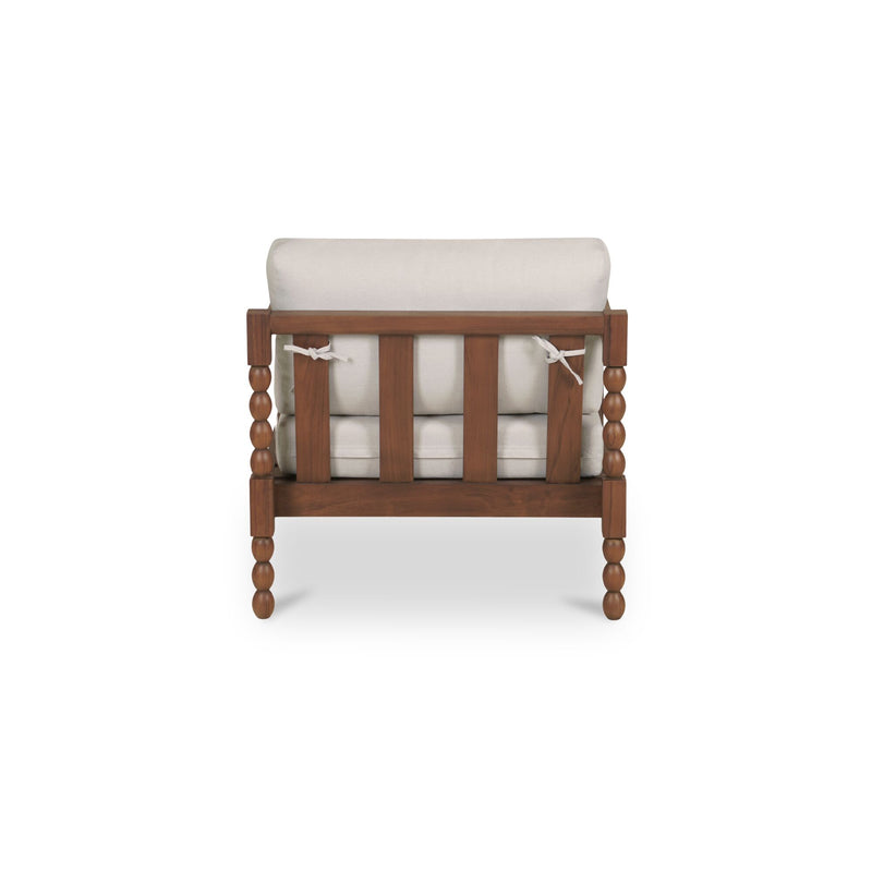Delilah - Outdoor Accent Chair - Brown