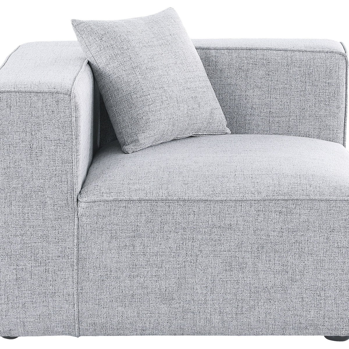 Cube - Linen Corner Chair