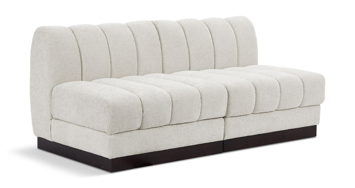 Quinn - 2 Seat Modular Armless Sofa