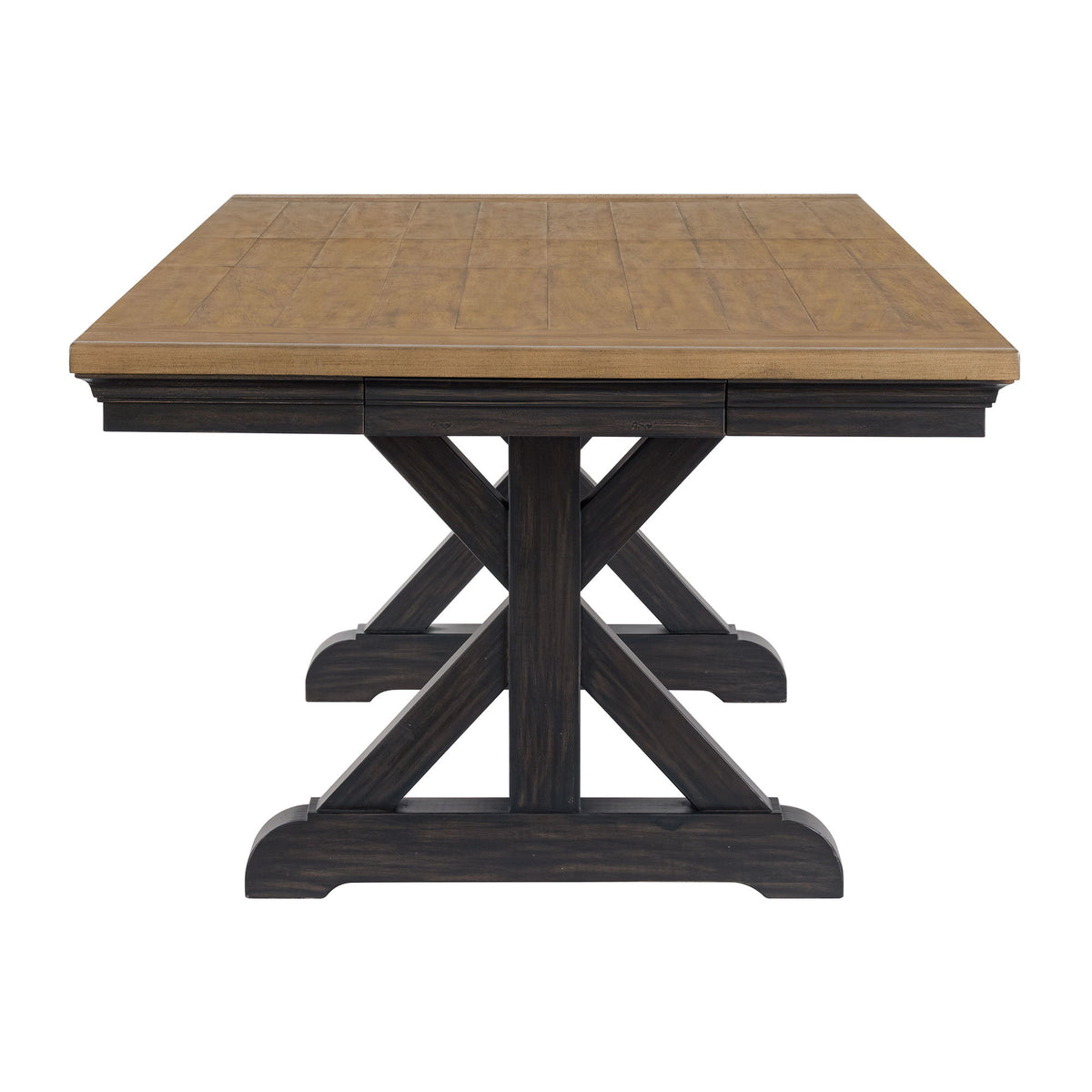 Montrose - Dining Table With 20" Leaf - Espresso And Brown