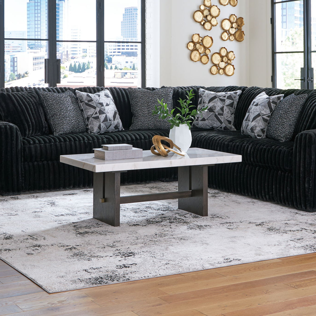 Midnight-Madness - 3 Piece Sectional